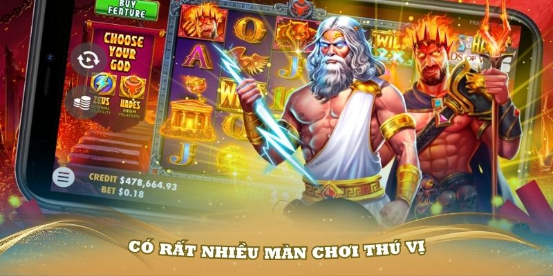 Có rất nhiều màn chơi thú vị trong nổ hũ tại i9Bet