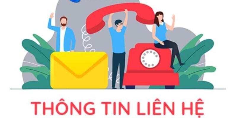 Người chơi có thể chọn nhiều phương thức liên hệ khác nhau 